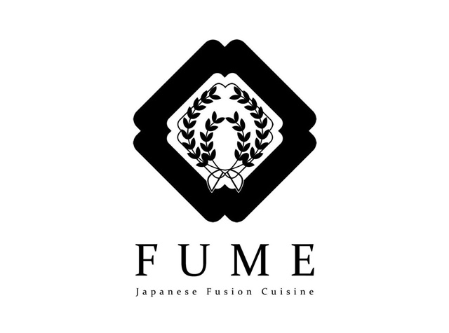 融合日本和法国餐厅logo设计