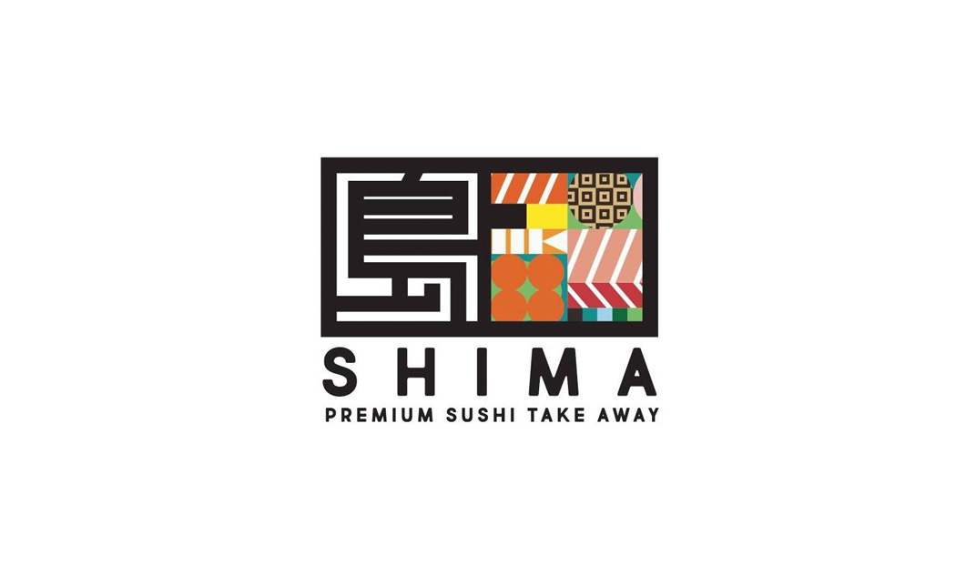SHIMA寿司餐厅logo设计