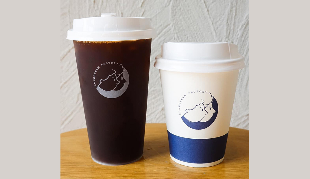 酸奶油咖啡店logo设计 视觉餐饮 全球餐饮研究所 vi设计 空间设计