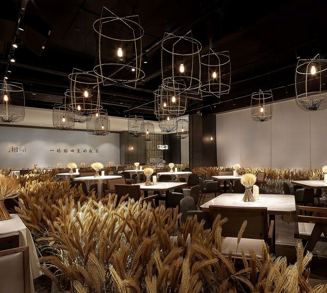 湘松餐厅  正午设计 视觉餐饮 全球餐饮研究所 vi设计 空间设计 深圳 杭州 武汉 上海 广州