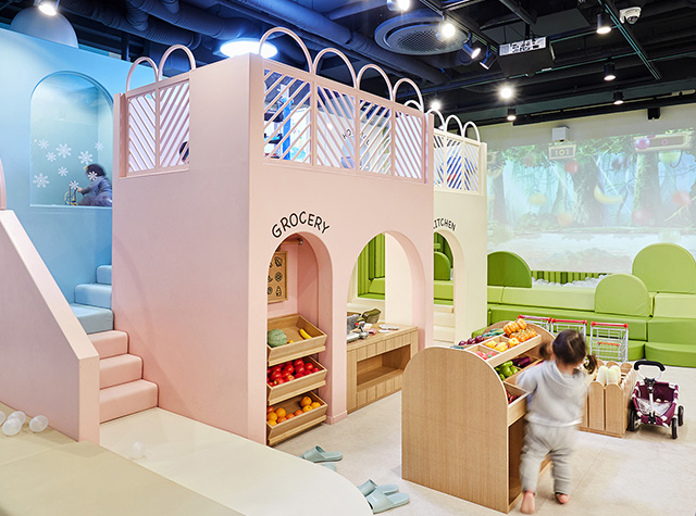 首尔一家基于情感体验和尖端新媒体技术的儿童餐厅