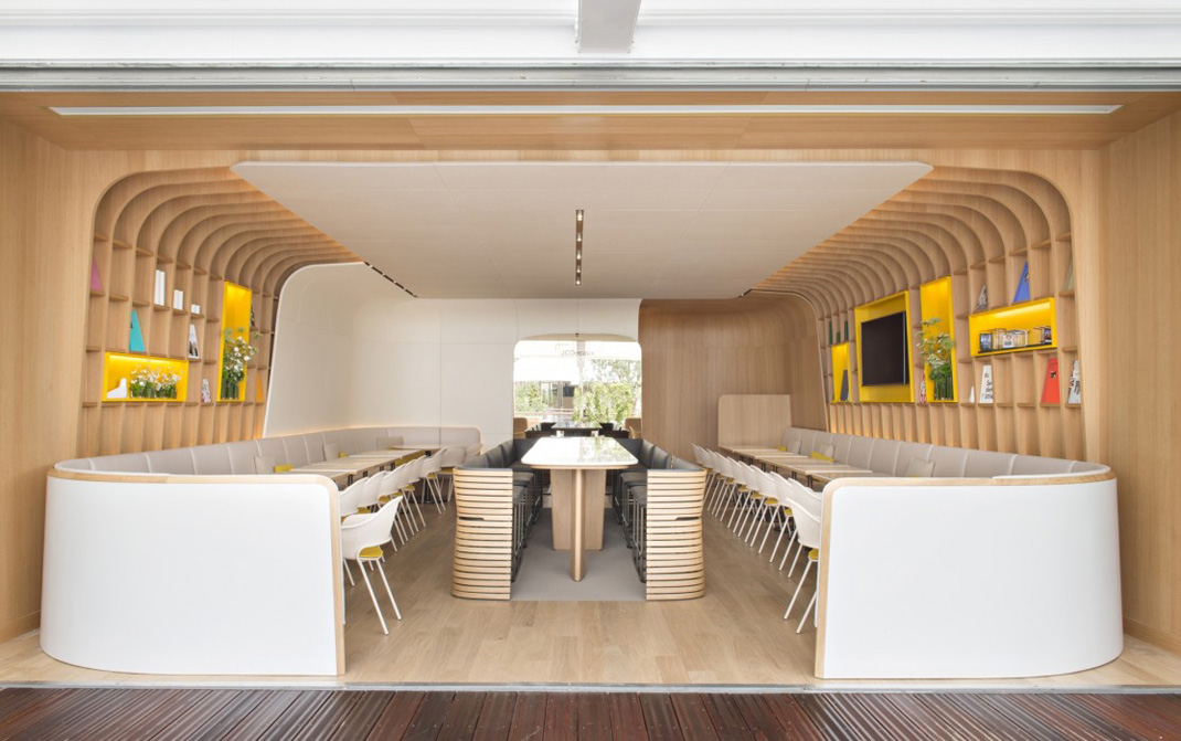  装饰墙 异形 小餐厅 精致小餐厅 JOUIN MANKU 餐厅LOGO VI设计 空间设计