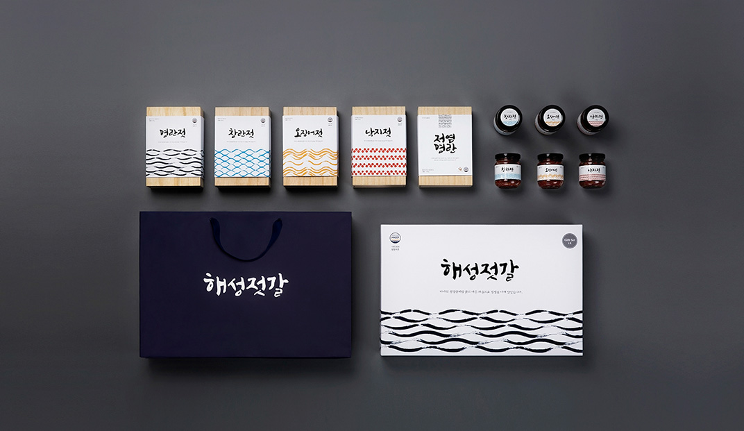 韩国传统海鲜品牌包装设计 | VEIG Co.,Ltd.