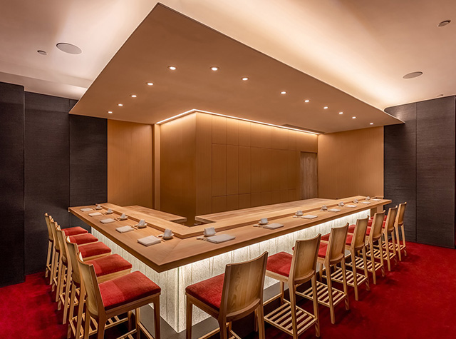 日本禅宗特色和中国设计元素结合的寿司餐厅 | esign East