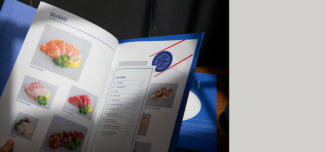 墨尔本日料菜单设计 澳大利亚 墨尔本 精装 排版 版式设计 logo设计 餐厅LOGO VI设计 空间设计 视觉餐饮 全球餐饮研究所