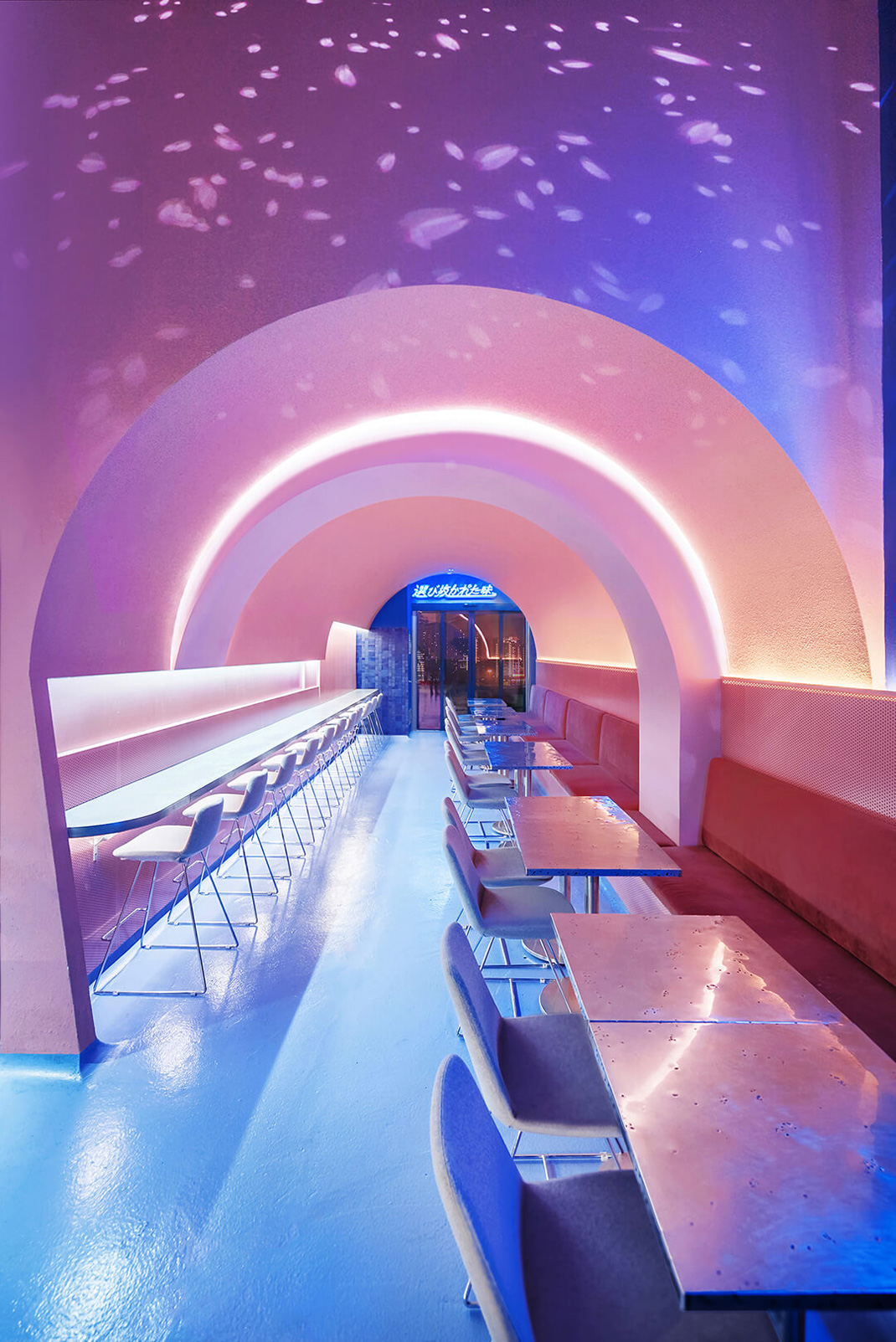 悉尼 野菜 樱花 隧道 沉浸式 冲孔板 餐厅LOGO VI设计 空间设计 视觉餐饮