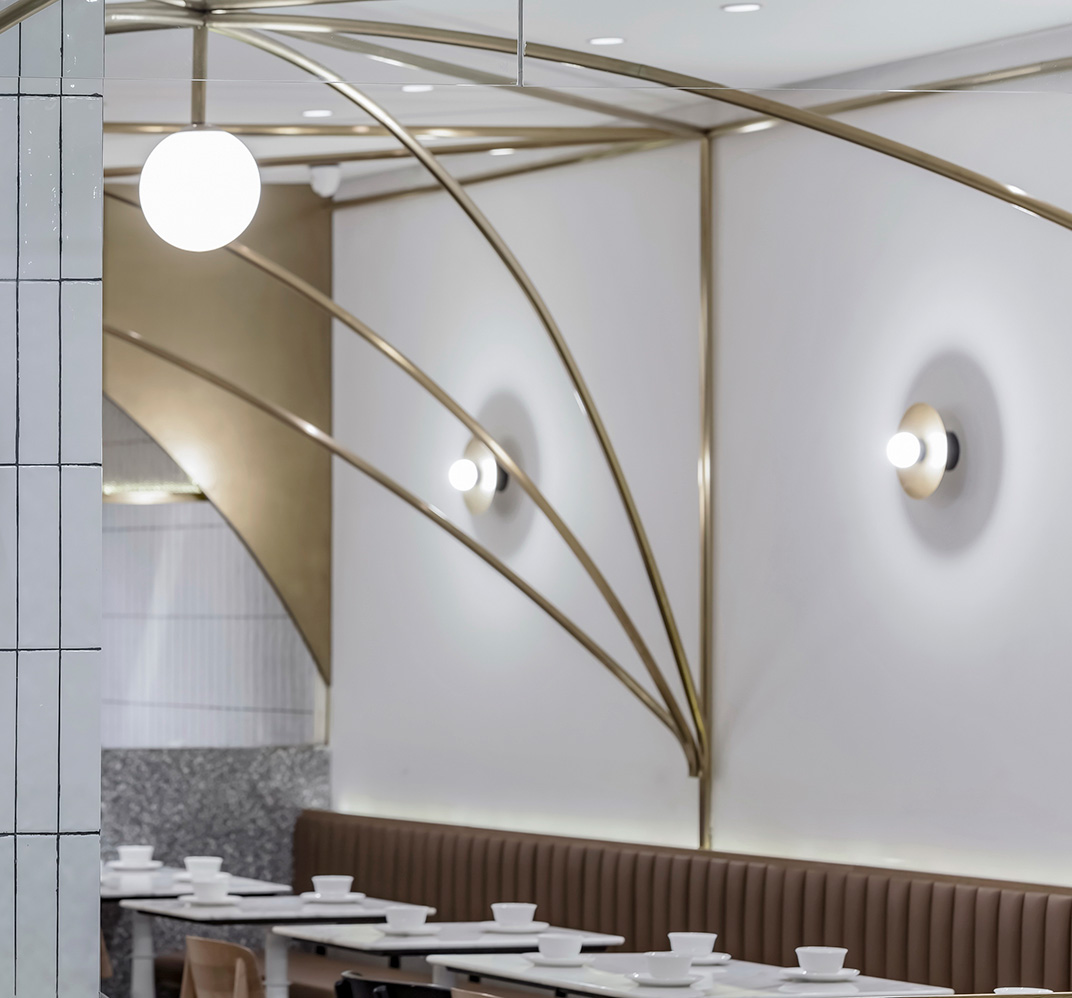北京 茶餐厅 水磨石 不锈钢 平面图纸  餐厅LOGO VI设计 空间设计 视觉餐饮
