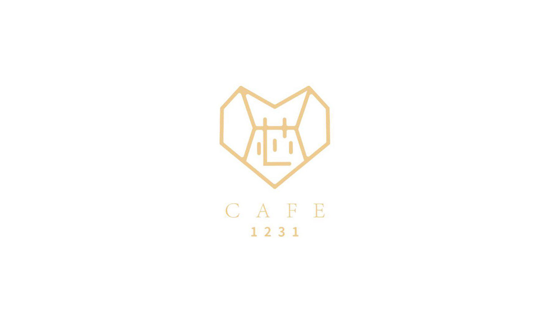 Cafe 1231咖啡馆logo设计