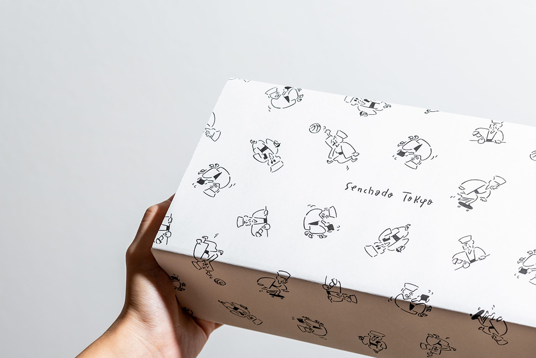 一站式煎茶专卖店``Sencha-do Tokyo''  人物 插图 包装纸 手提袋 礼盒 标志设计 餐厅LOGO VI设计 空间设计 视觉餐饮