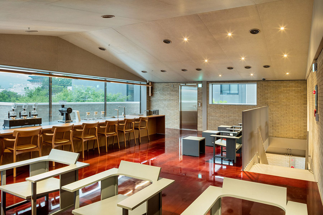 蓝瓶咖啡三昌咖啡厅 韩国 汉城 咖啡馆 蓝瓶咖啡 简洁风 餐厅LOGO VI设计 空间设计 视觉餐
