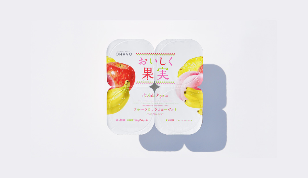 日本水果酸奶包装设计 | Designer by mr-design