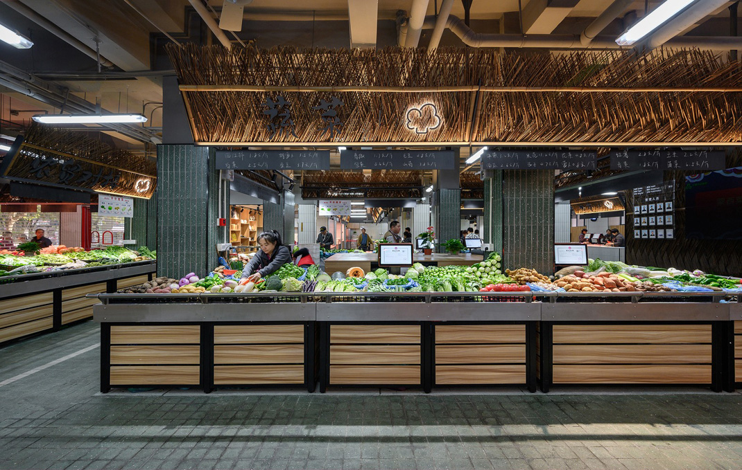 上海蒙西菜市场 上海 菜市场 市井 竹子 餐厅LOGO VI设计 空间设计 视觉餐饮