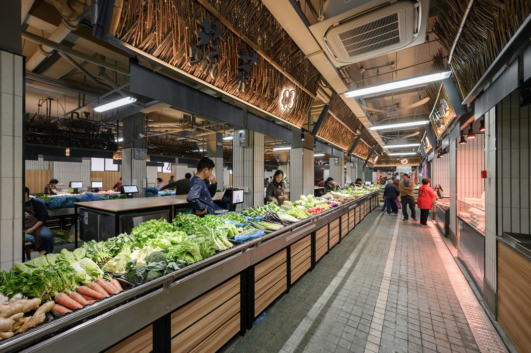 上海蒙西菜市场 上海 菜市场 市井 竹子 餐厅LOGO VI设计 空间设计 视觉餐饮