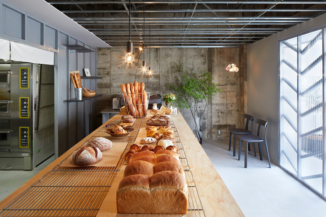 公园旁面包店设计 日本 面包店 理念图形 餐厅LOGO VI设计 空间设计 视觉餐饮