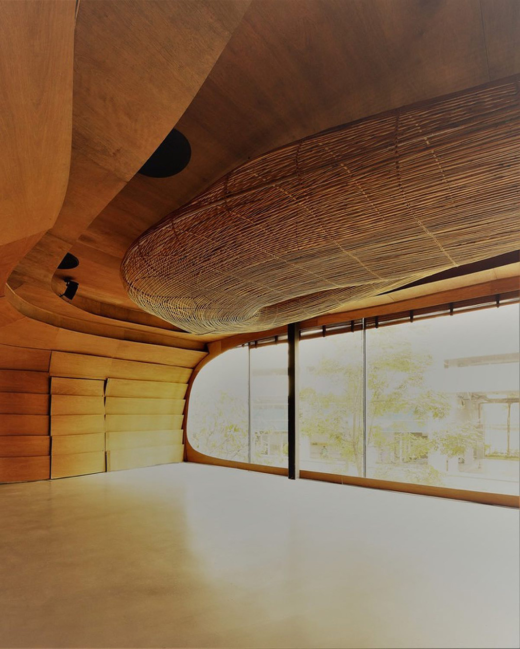 木制瑜伽空间设计餐厅参考 曼谷 空间参考 线条 木制 餐厅LOGO VI设计 空间设计 视觉餐饮