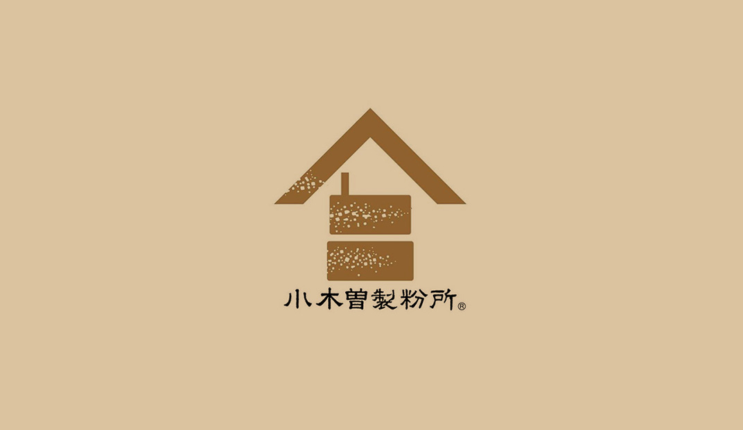 小木兽制粉厂logo设计 荞麦面餐厅 房子 图形 标志设计 餐厅LOGO VI设计 空间设计 视觉餐饮