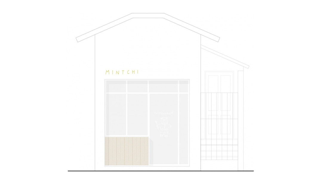 Mintchi牛角面包空间设计 巴西 圣保罗 面包店 阵列 装置 餐饮参考 餐厅LOGO VI设计 空间设计 视觉餐饮