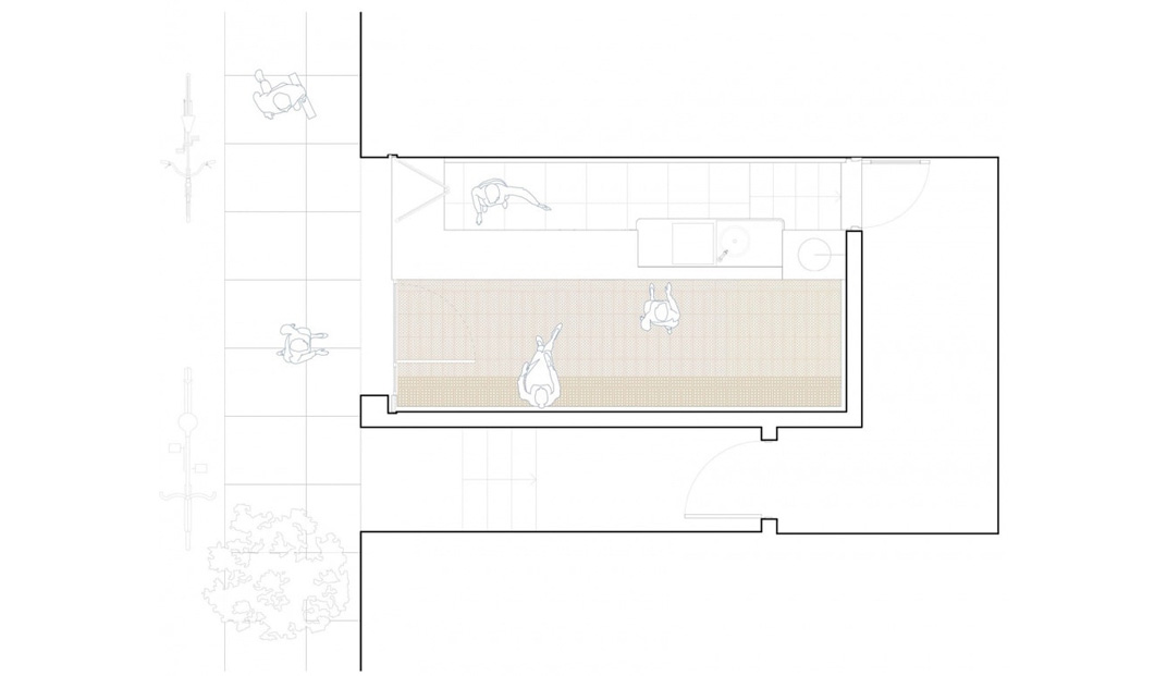 Mintchi牛角面包空间设计 巴西 圣保罗 面包店 阵列 装置 餐饮参考 餐厅LOGO VI设计 空间设计 视觉餐饮
