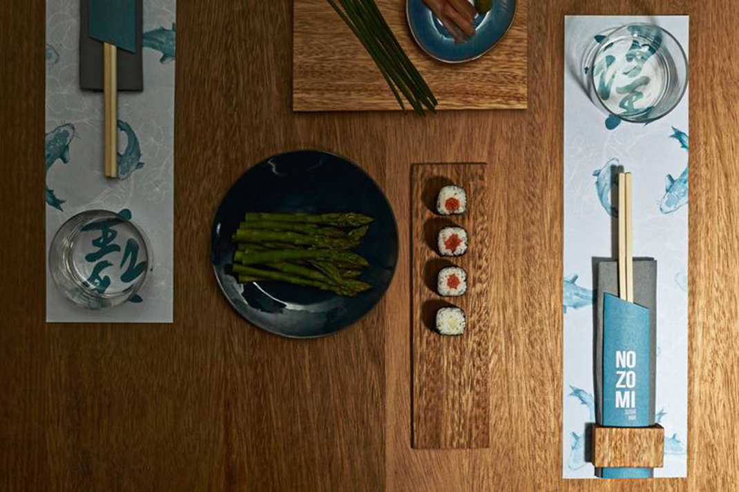 日本寿司餐厅菜单设计 西班牙 寿司 菜单 日料 logo设计 vi设计 空间设计 视觉餐饮