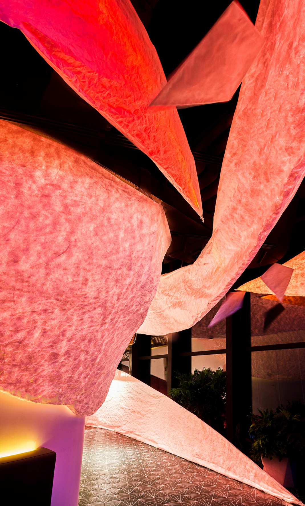 三里屯AKATOAO赤青餐厅 北京 灯光 氛围 流转 logo设计 vi设计 空间设计