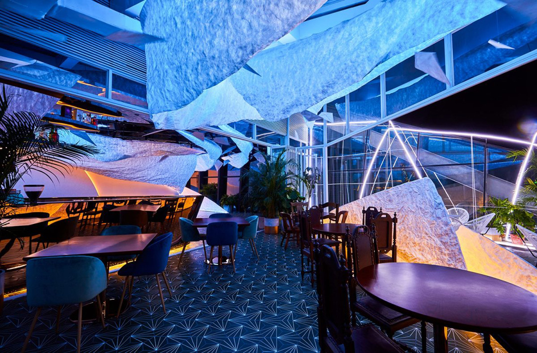三里屯AKATOAO赤青餐厅 北京 灯光 氛围 流转 logo设计 vi设计 空间设计