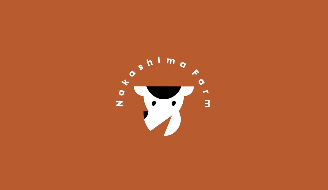 有趣的插画奶牛 日本 农场 冰淇淋 奶酪店 插画 插图 奶牛 logo设计 vi设计 空间设计