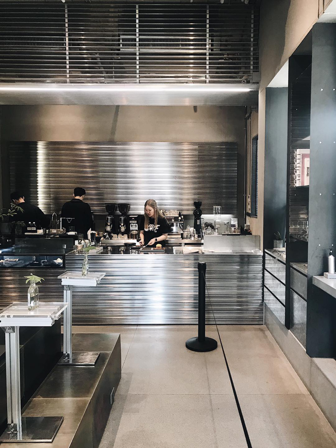 Tangible咖啡馆 泰国 咖啡馆 工业风 不锈钢 logo设计 vi设计 空间设计