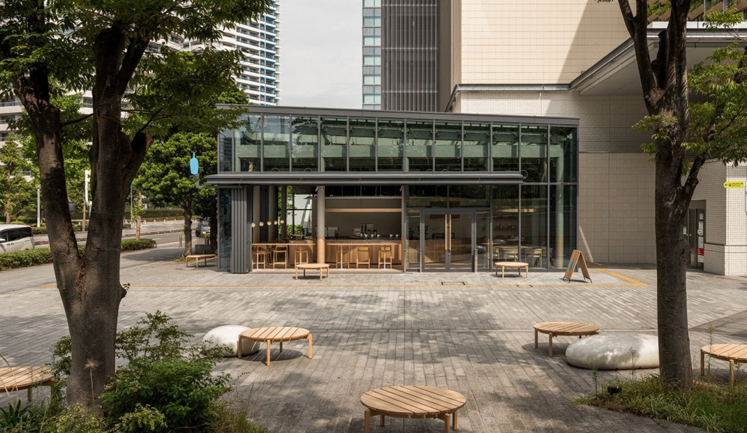 开放空间咖啡馆Blue Bottle Coffee，日本 | Keiji Ashizawa