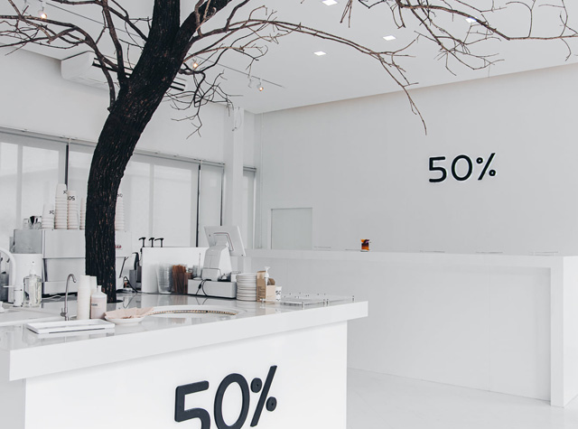 咖啡馆50% Fifty Percent，泰国，清迈