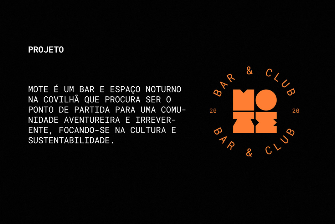 Mote酒吧和俱乐部 葡萄牙 酒吧 俱乐部 字母设计 菜单 logo设计 vi设计 空间设计