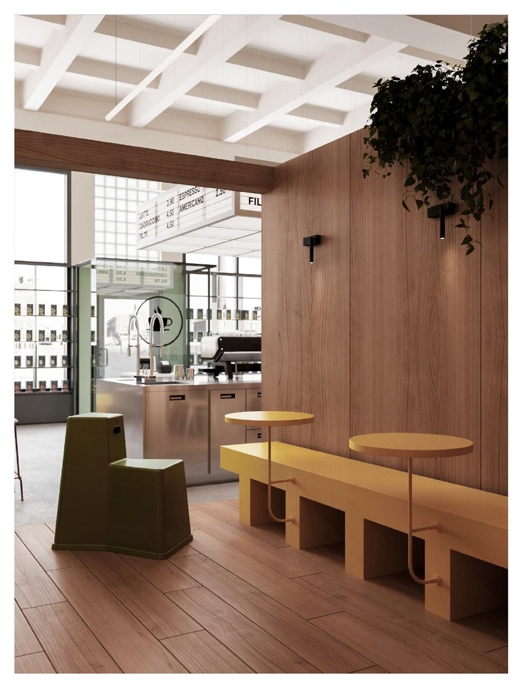 浓咖啡吧 俄罗斯 咖啡店 灯箱 logo设计 vi设计 空间设计