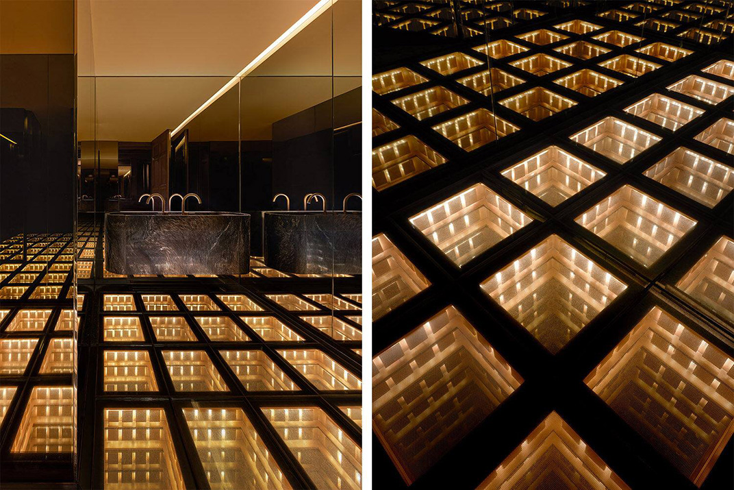 超现实主义风格的酒吧Bar Design 迪拜 酒吧 酒店餐厅 阵列空间 logo设计 vi设计 空间设计