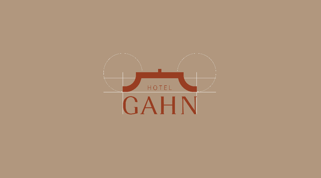 精品小酒店餐厅Hotel Gahn 泰国 酒店餐厅 字体设计 复古 logo设计 vi设计 空间设计