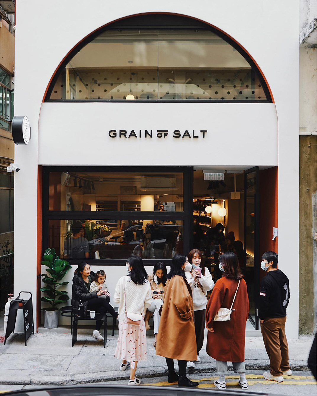 健康食品餐厅Grain of Salt，香港 vi设计 空间设计