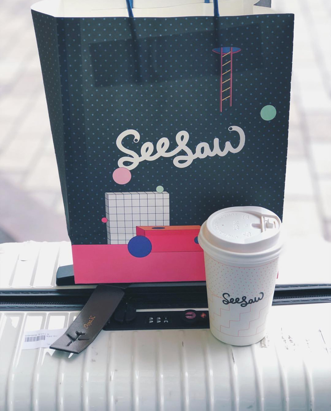 Seesaw Coffee 咖啡店 上海 咖啡店 coffee 字体设计 包装设计 插图设计 logo设计 vi设计 空间设计