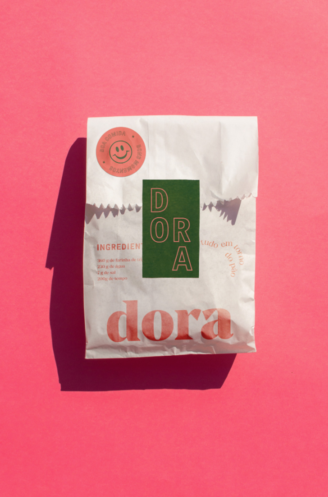 野生发酵面包店Dora 巴西 面包店 字体设计 插画设计 包装设计 logo设计 vi设计 空间设计