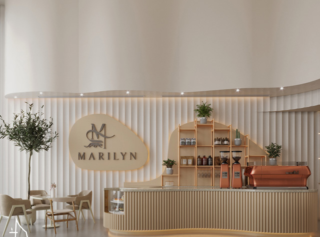 MAILYN(咖啡店及巧克力店)，埃及 | Designer by Ahmed Majdy