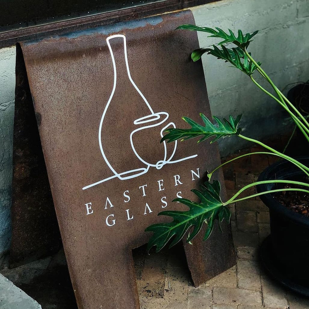 咖啡店EasternGlass 泰国 咖啡店 玻璃 腐蚀 固锈 logo设计 vi设计 空间设计