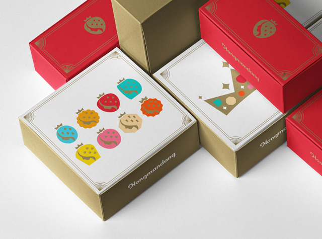 红满当甜品咖啡馆品牌体验设计，韩国，首尔 | Designer Tangible. 