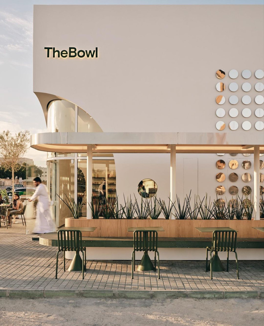 咖啡店The Bowl 韩国 咖啡店 街铺 阵列 logo设计 vi设计 空间设计