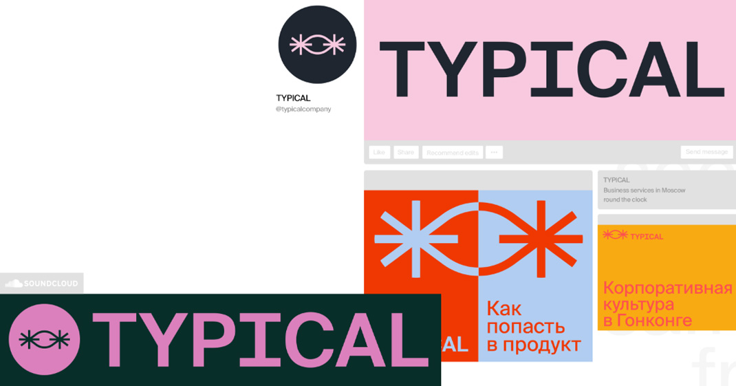 职业咨询品牌形象设计TYPICAL 字体设计  交互设计 配色 logo设计 vi设计 空间设计