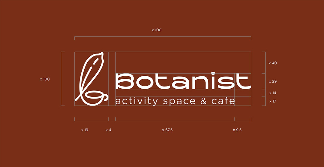 园林美化知识的植物咖啡馆 泰国 曼谷 咖啡馆 植物 抹茶 字体设计 logo设计 vi设计 空间设计