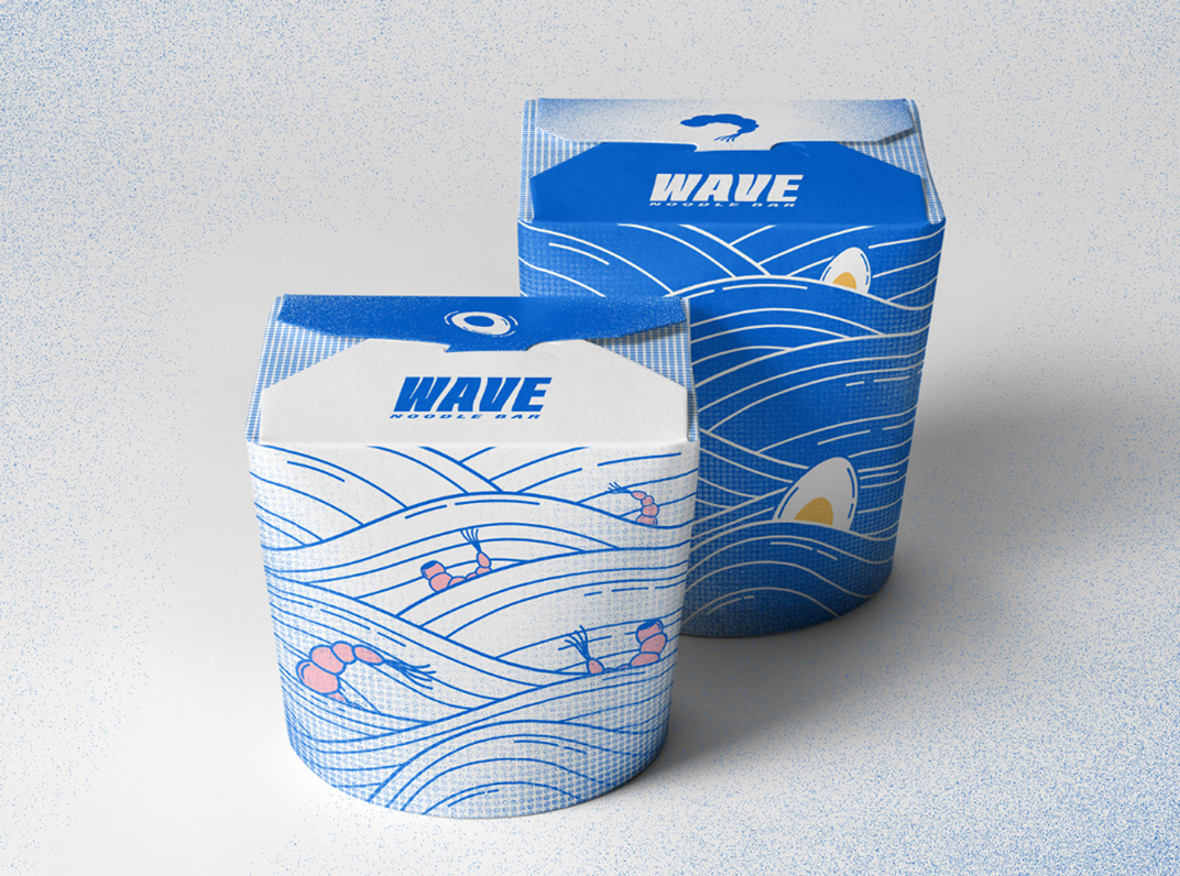 WAVE 面吧品牌设计，俄罗斯联邦 | Designed by Katerina Kravchuk