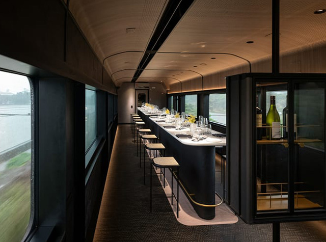火车上的餐厅「鸣日厨房」，台湾 | Designer by J.C. Architecture