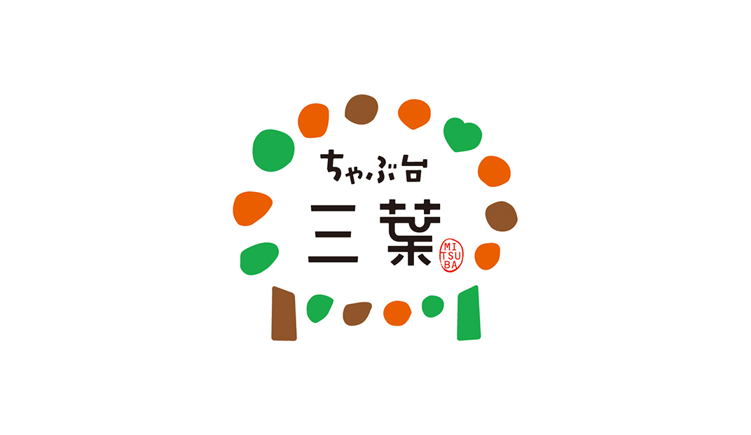 爽心小吃店Logo设计，日本