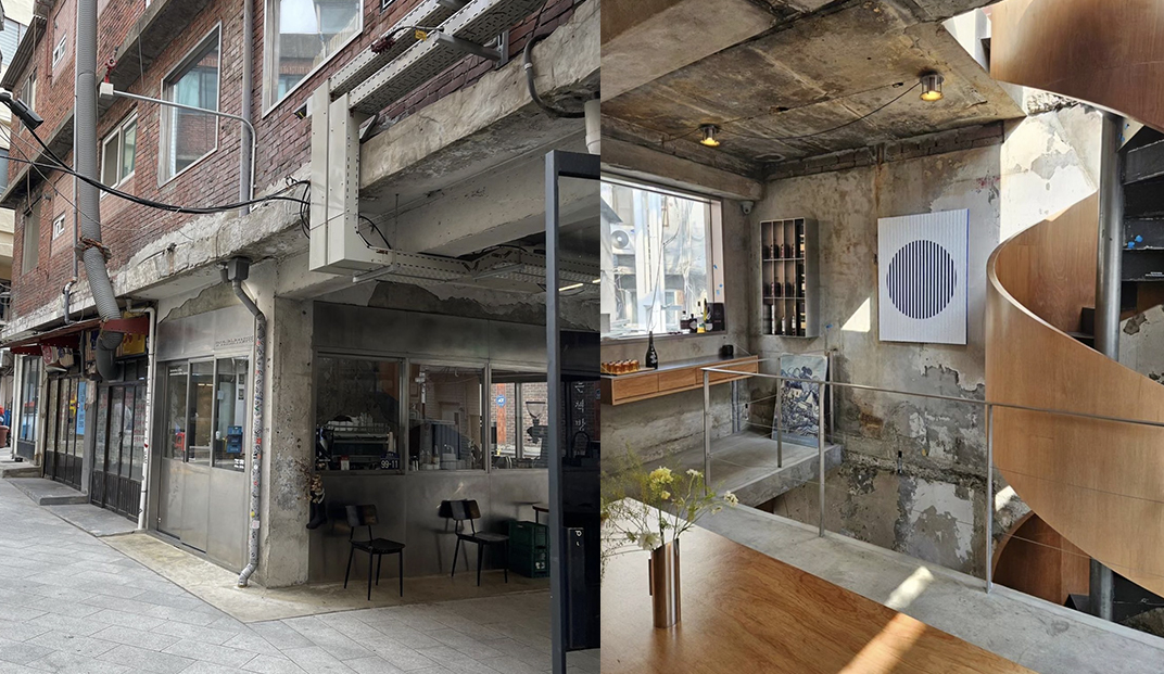 旧房改造而成的咖啡馆，韩国，首尔 | Designed by T-FP
