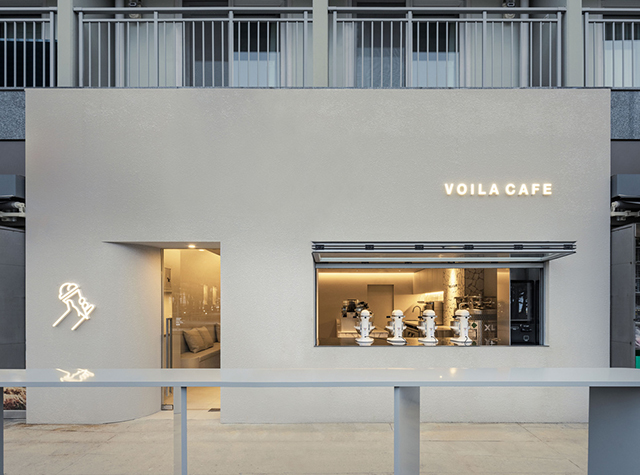 咖啡店VOILA CAFE，韩国，首尔 | Designed by Oftn Studio