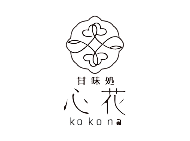 甜品店logo设计，日本