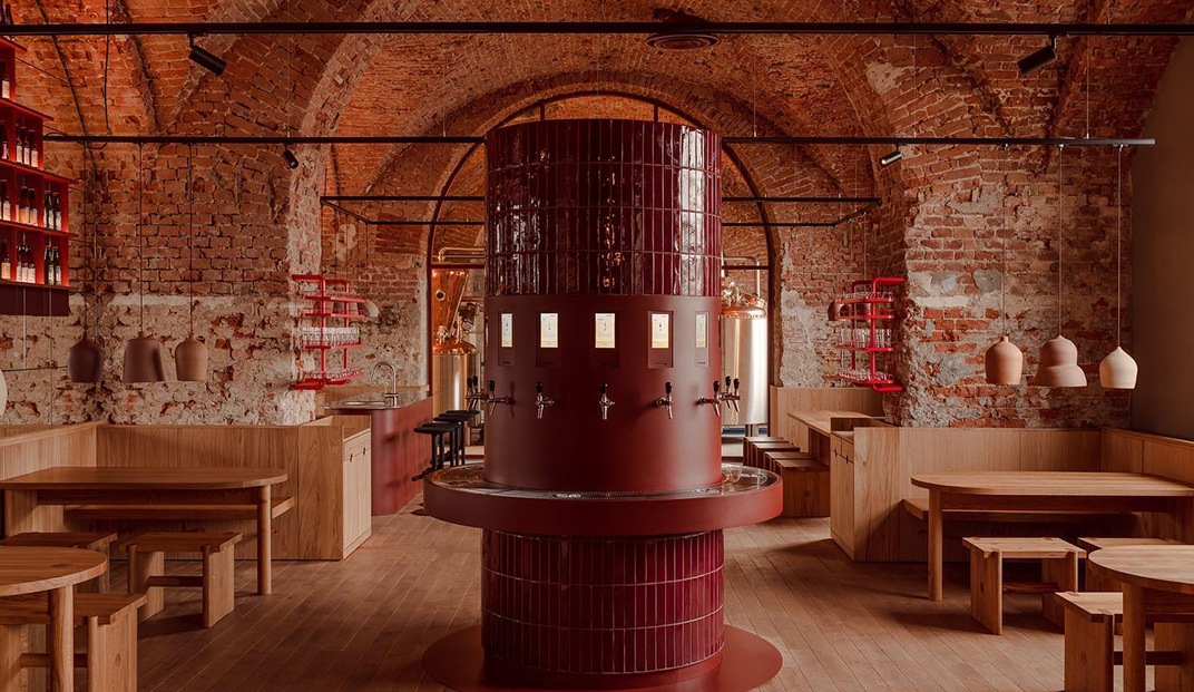 啤酒厂改造而成的酒吧间onistories，波兰 | Space design by Projekt Praga