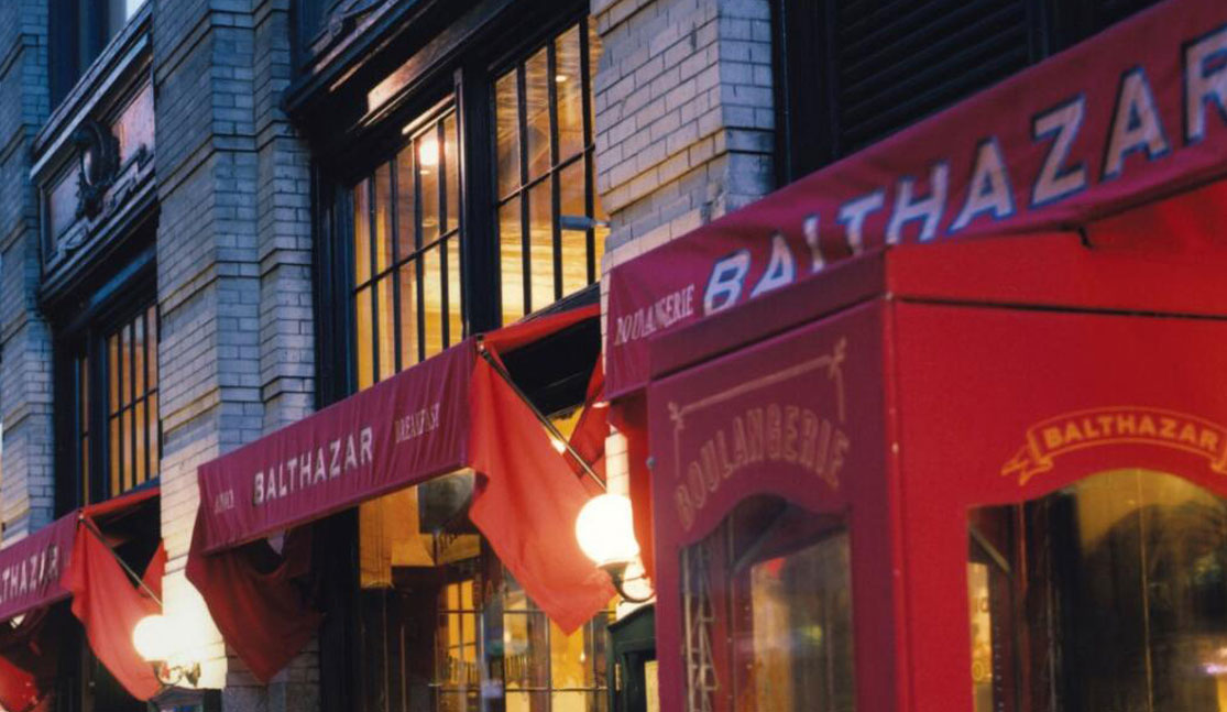 曼哈顿的典型法国小酒馆设计